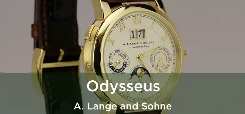  Odysseus A. Lange and Sohne